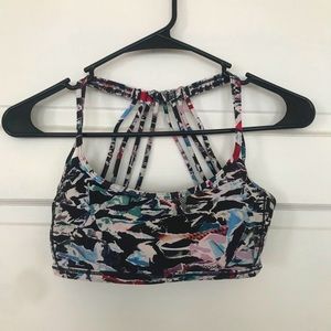 Lulu Lemon Print Sports Bra